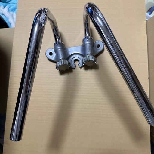 トップブリッジ絞りハンドルセット+ダックス系フェンダー前後