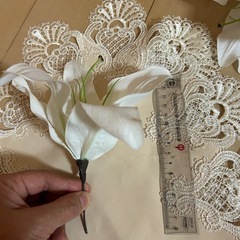 ⭐︎大ぶりのユリ５本セット結婚式に使用しましたの画像