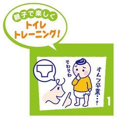 【譲り先決定済】GOON おむつバイバイトレーニングパッド フリーサイズ 34枚入×2袋【生産終了品】の画像