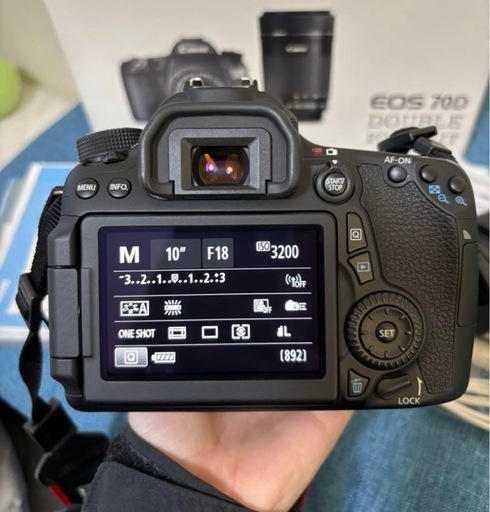 Canon EOS 70D ダブルズームキット (みこ) 長後のビデオカメラ Canon EOS 70D ダブルズームキット (みこ) 長後のビデオカメラ