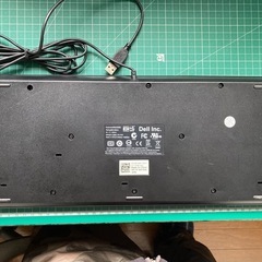 Dell SK-8165 有線キーボード USB接続 ほとんど入力不可 完全ジャンク!の画像