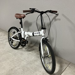 20インチ折り畳み6段変速自転車