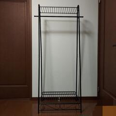 ニトリA型ハンガーラック ブラック