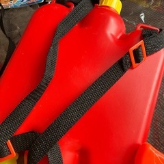 【使用1回美品】タンクつきウォーターガン　水鉄砲2個セット の画像