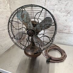 【ヴィンテージ】 《ジャンク》 芝浦製作所 鉄製 扇風機 昭和レ...