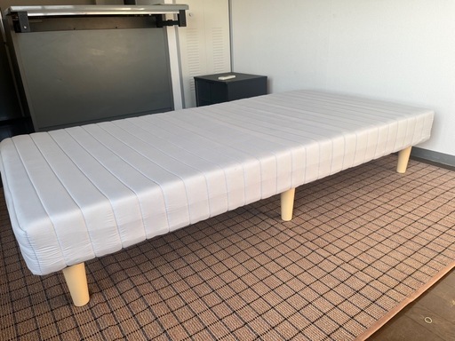 美品】脚付マットベッド　