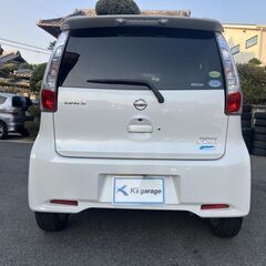 【車検R7年9月】【日産 デイズ 660ハイウェイスターX】バックカメラ ナビ バックビューモニター ＴＶ プッシュスタート ミラーウインカー アイドリングストップ ベンチシート シートアレンジ 盗難防止装置 ＣＤ ラジオ ＡＵＴＯエアコン ホワイトの画像
