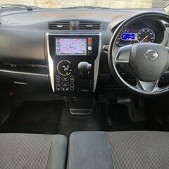【車検R7年9月】【日産 デイズ 660ハイウェイスターX】バックカメラ ナビ バックビューモニター ＴＶ プッシュスタート ミラーウインカー アイドリングストップ ベンチシート シートアレンジ 盗難防止装置 ＣＤ ラジオ ＡＵＴＯエアコン ホワイトの画像