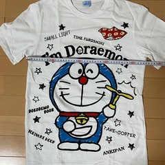 ドラえもん BABYDOLL Tシャツ 水通しのみの画像