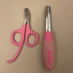 小動物用爪切り　爪やすりの画像
