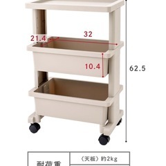 [無料] テーブルワゴンミニの画像