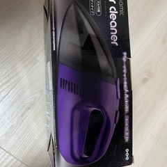 未使用　ハンディークリーナー　シガーソケット充電の画像