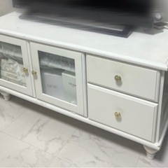 テレビ台　ボード　ホワイト　幅90
