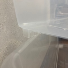 蓋なしジャンク　収納ボックス 収納ケース　3セット 衣装ケース プラスチック　72×39の画像