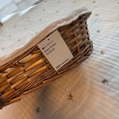 カゴ バスケット 猫 ペット ニューボーンフォトの画像