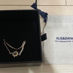 【フランス製】ブレスレット　パール　箱付き　パワーストーン　AL...