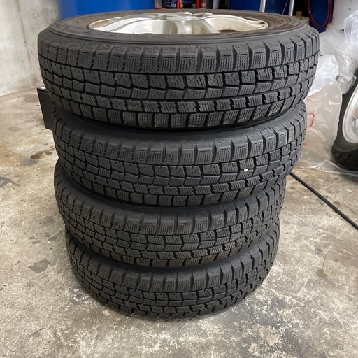 取引先決定　145/80R13 ダンロップ ウィンターマックス　軽自動車　ホイール　アルミホイール