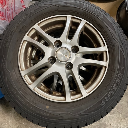 取引先決定　145/80R13 ダンロップ ウィンターマックス　軽自動車　ホイール　アルミホイール