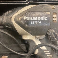 ☆中古￥3,000！Panasonic　インパクトドライバー　家電　工具　EZ7546型　【BD110】の画像