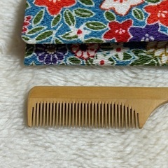 櫛　コーム　COMB 携帯用ケース付き　 和装小物　お出掛けの画像