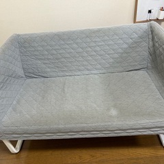IKEA ソファ　グレーの画像