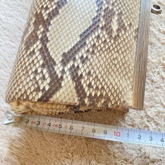 【ハンドバッグ クラッチバッグ 蛇皮】がま口 アンティーク ヴィンテージ 昭和レトロ 和装バッグの画像
