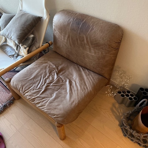 ヴィンテージ1pソファ