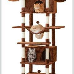 複数猫、対応、キャットタワー、新品未使用品