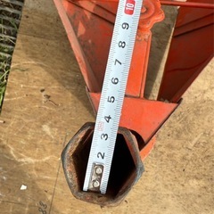 培土器 畝立て　アタッチメント　管理機 耕運機　パーツの画像