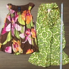 ② used 110 ブランド 女の子 春夏 子ども服 セットの画像