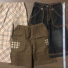 ② used 110 ブランド 女の子 春夏 子ども服 セットの画像