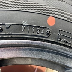 アルミホイール付きスタッドレスタイヤ４本セットの画像