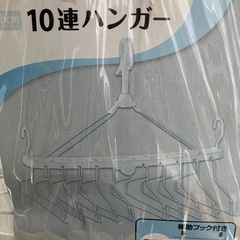 10連ハンガー　新品未使用品の画像