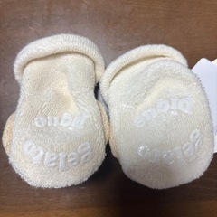 未使用　ジェラートピケ　靴下とマグの画像