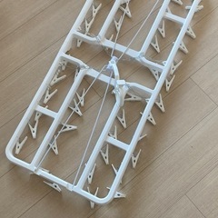 洗濯用ハンガー白