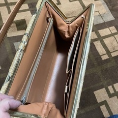 (お渡し予定者様決定)クロコダイル　セカンドバッグ　未使用保管品の画像