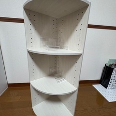 収納、角置き3段BOX