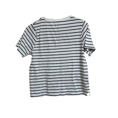 【カルフォルニア コットン】ストライプ コットン Tシャツ Lサイズの画像