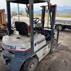 コマツ フォークリフト ガソリン車 MT 小松
の画像