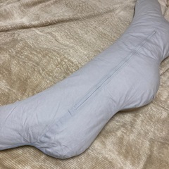 【サンデシカ】授乳クッション　抱き枕　クラウド　ブルー　マタニティの画像