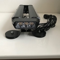 パトライト黄色　警備　安全　回転灯　LED 道路工事　12vの画像