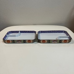 レトロ刺身皿2枚
