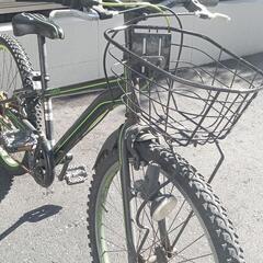 子供用自転車24インチの画像