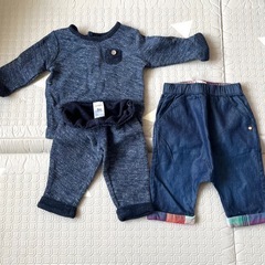 Carter’sセットアップ+ デニム風パンツ
