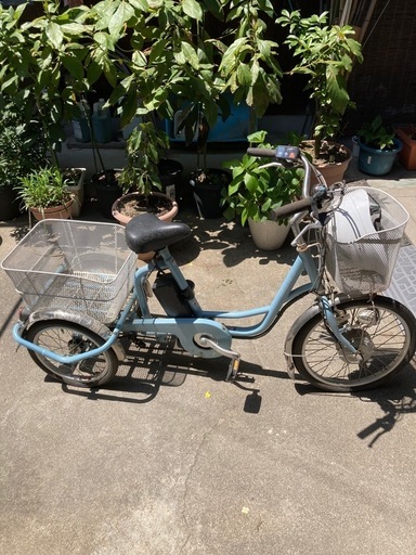 兵庫県神戸市より！ミムゴ 電動アシスト三輪自転車 MG-TRM20EB。 兵庫県神戸市より！ミムゴ 電動アシスト三輪自転車 MG-TRM20EB