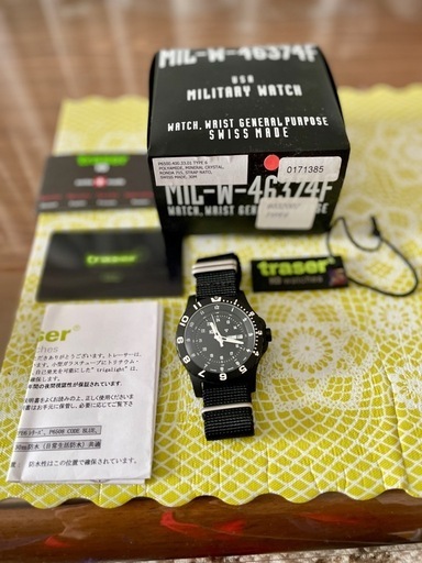 腕時計　tracer　トレーサー　ミリタリーウォッチ　時計　TYPE 6