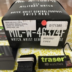 　腕時計　tracer　トレーサー　ミリタリーウォッチ　時計　TYPE 6 の画像