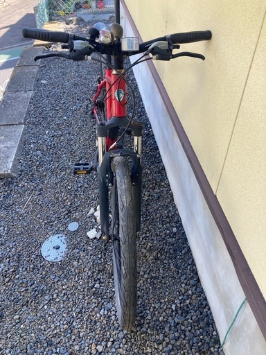 クロスバイク(前3、後ろ7)