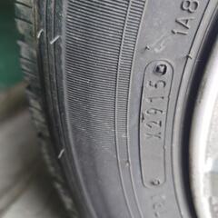 ホンダ N バン 純正鉄ホイール および キャップの画像