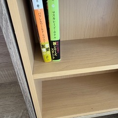 本棚　収納ボックスの画像